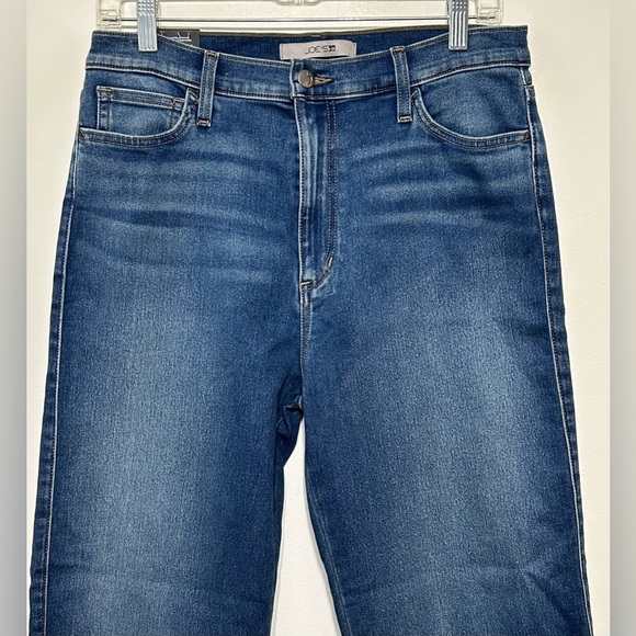New! Joe’s Jeans High Rise Wide Leg Cropped Raw Hem Jeans Womens Size 30 - Picture 6 of 15